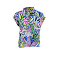 Blusa Hope & Harlow Mangas Cortas Palmas para Damas