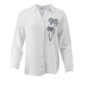 Blusa Kathy Ireland Mangas Largas Estampada Para Damas by Kathy Ireland