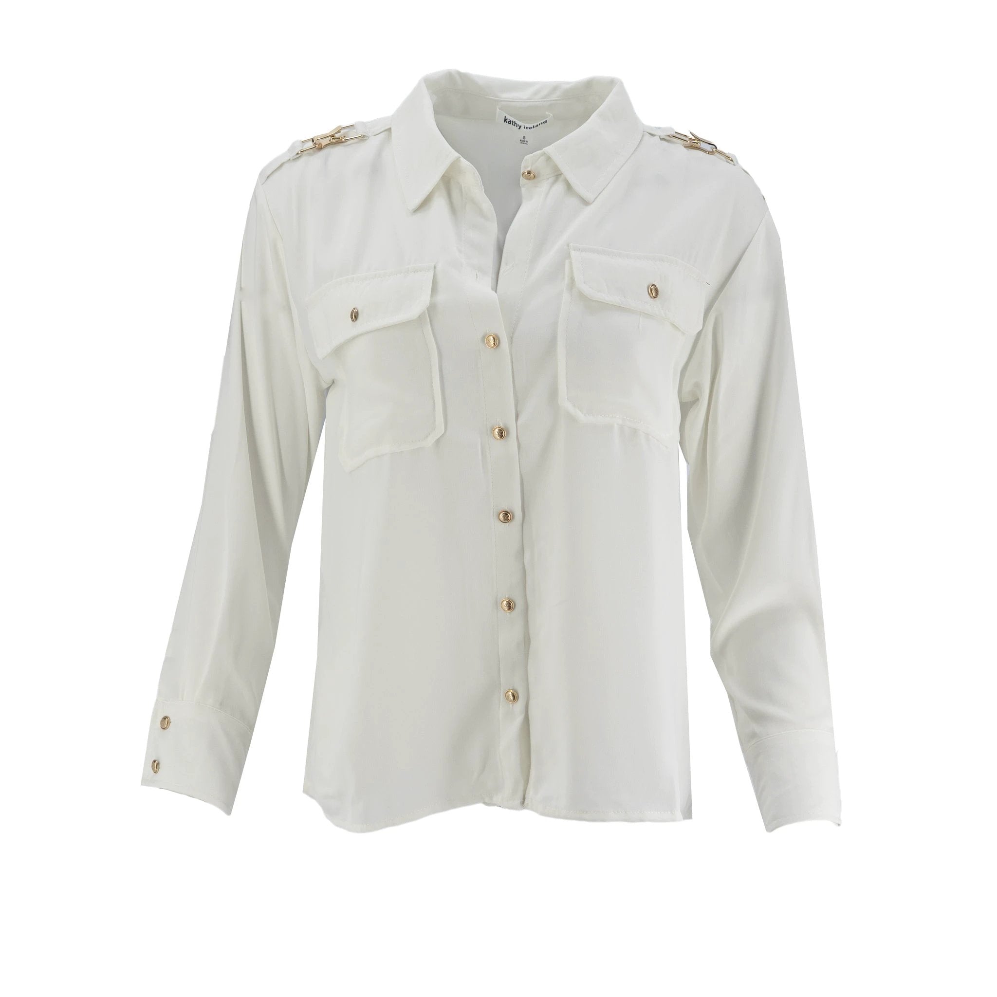 Blusa Kathy Ireland Mangas Largas Lisa Para Damas by Kathy Ireland