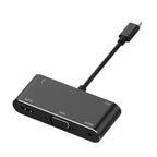 Hub USB-C a HDMI, VGA, AUX, USB Y USB C