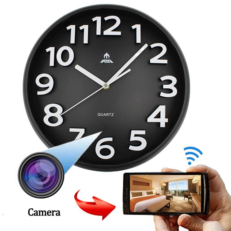Reloj de Pared c/ Cámara