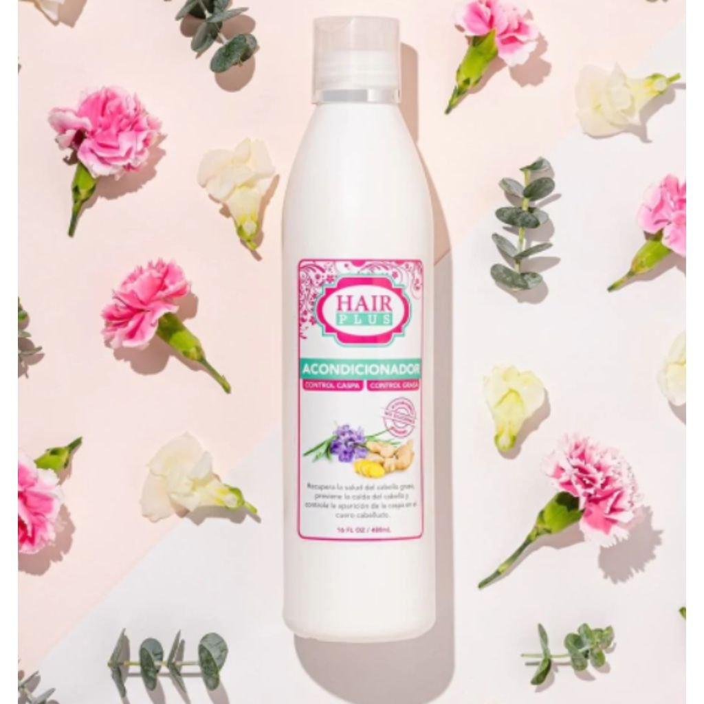 HAIR PLUS ACONDICIONADOR ANTI-CASPA Y GRASA 16OZ