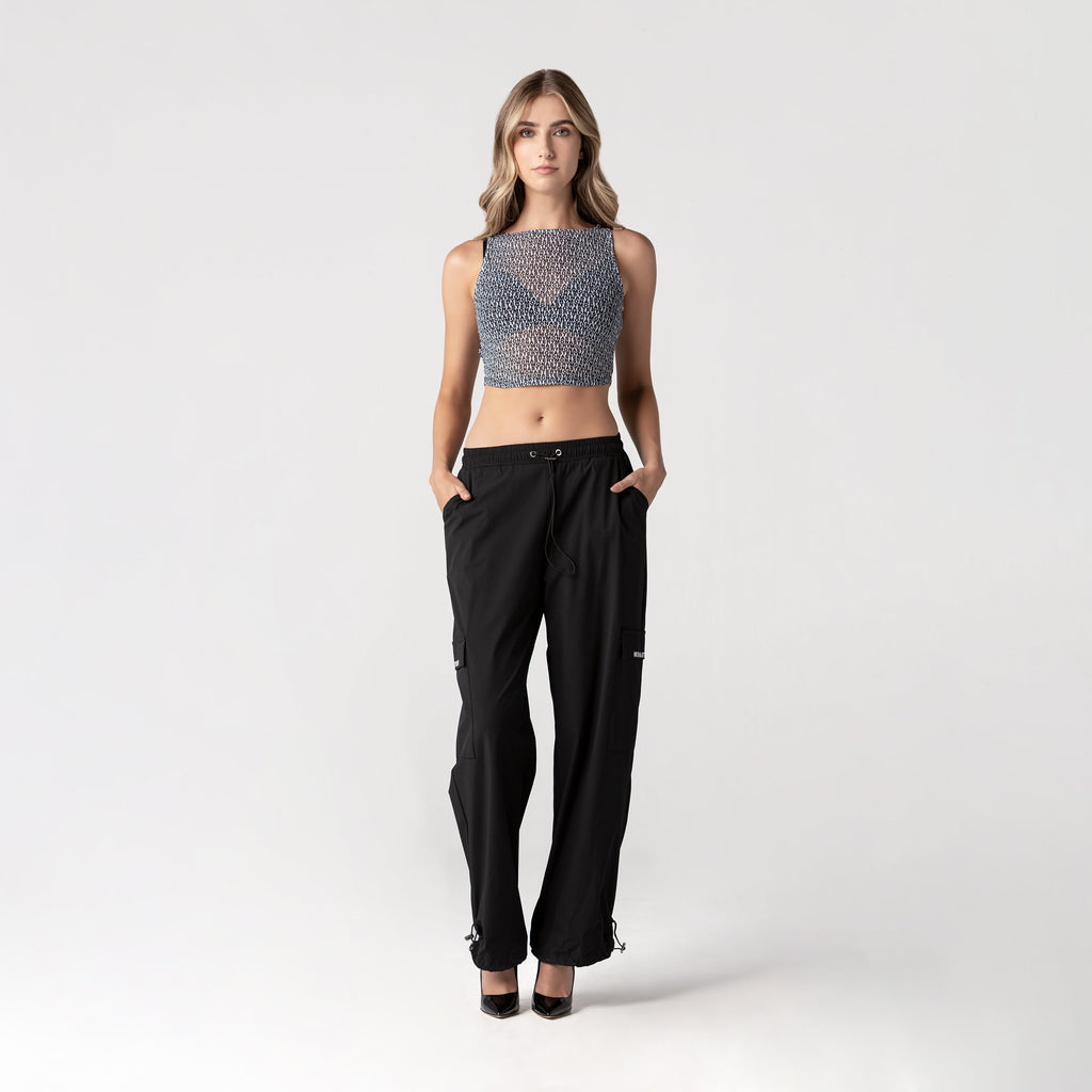 Crop top women, color/material blanco, marca Monastery – vista 3
