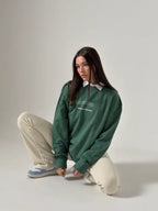 Off Court Crewneck Green