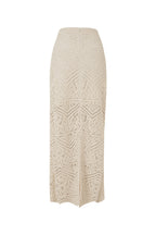 Falda arabela crema