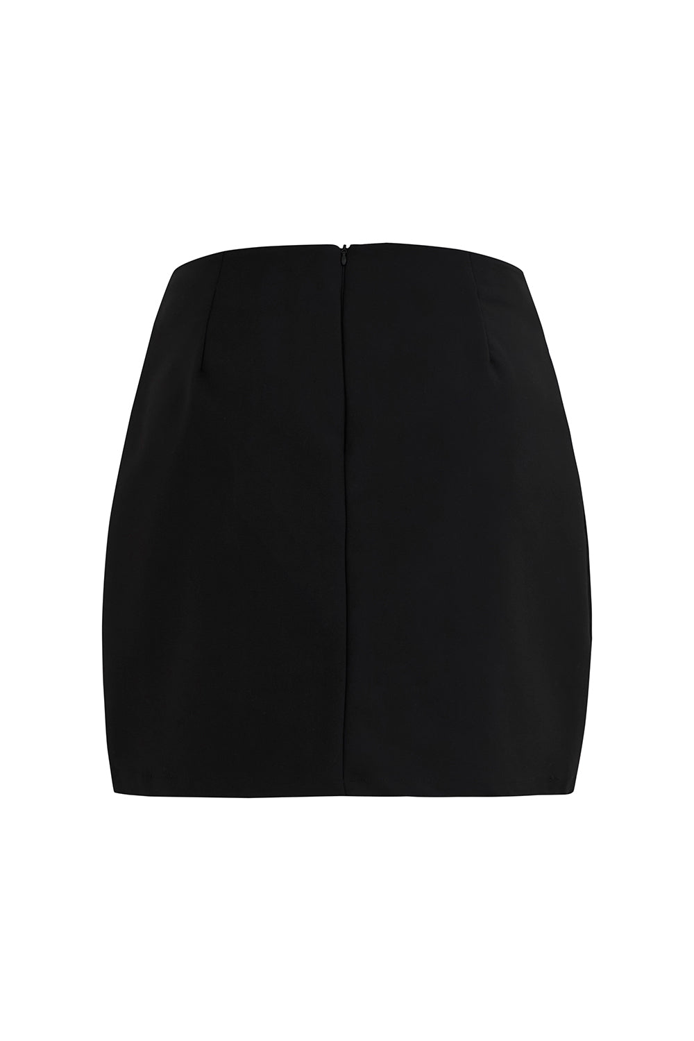 Falda siria bordado negro