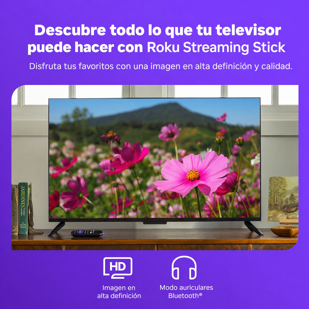 Convertidor Smart TV Roku Express HD
