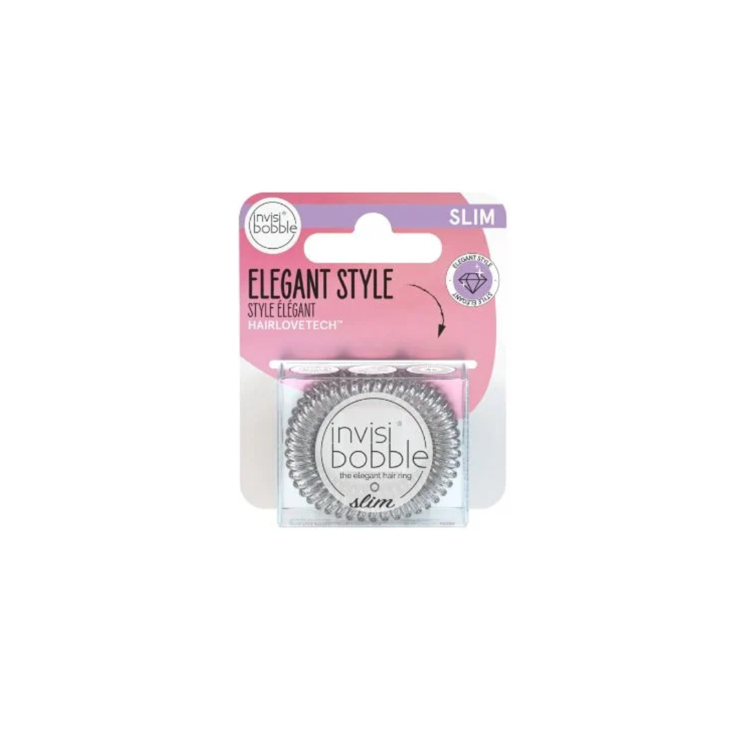 INVISIBOBBLE SLIM CHROME SWEET CHROME (HANGING PACK)