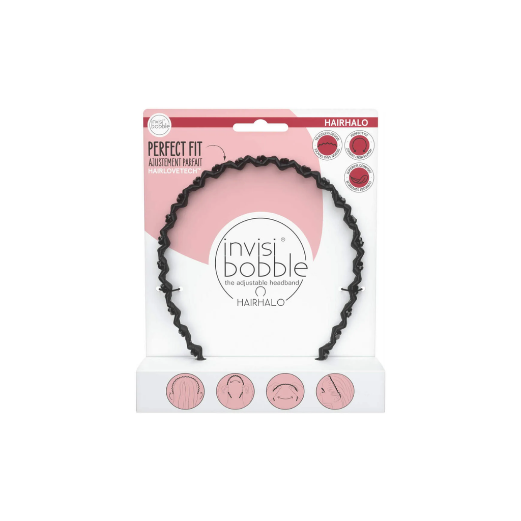 INVISIBOBBLE HAIRHALO BLACK