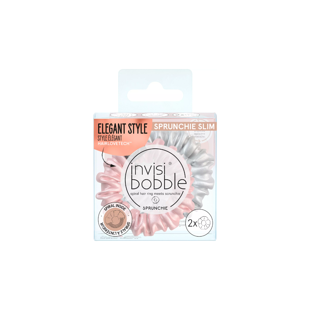 INVISIBOBBLE SPRUNCHIE SLIM BELLA CHROME