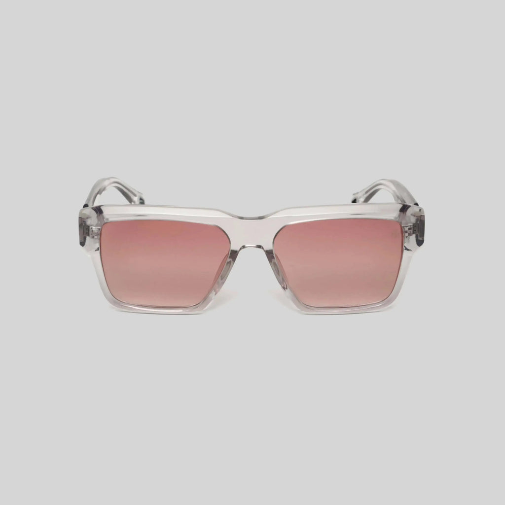IREN SUNGLASSES TANSPARENT GRADIENT PINK - Monastery