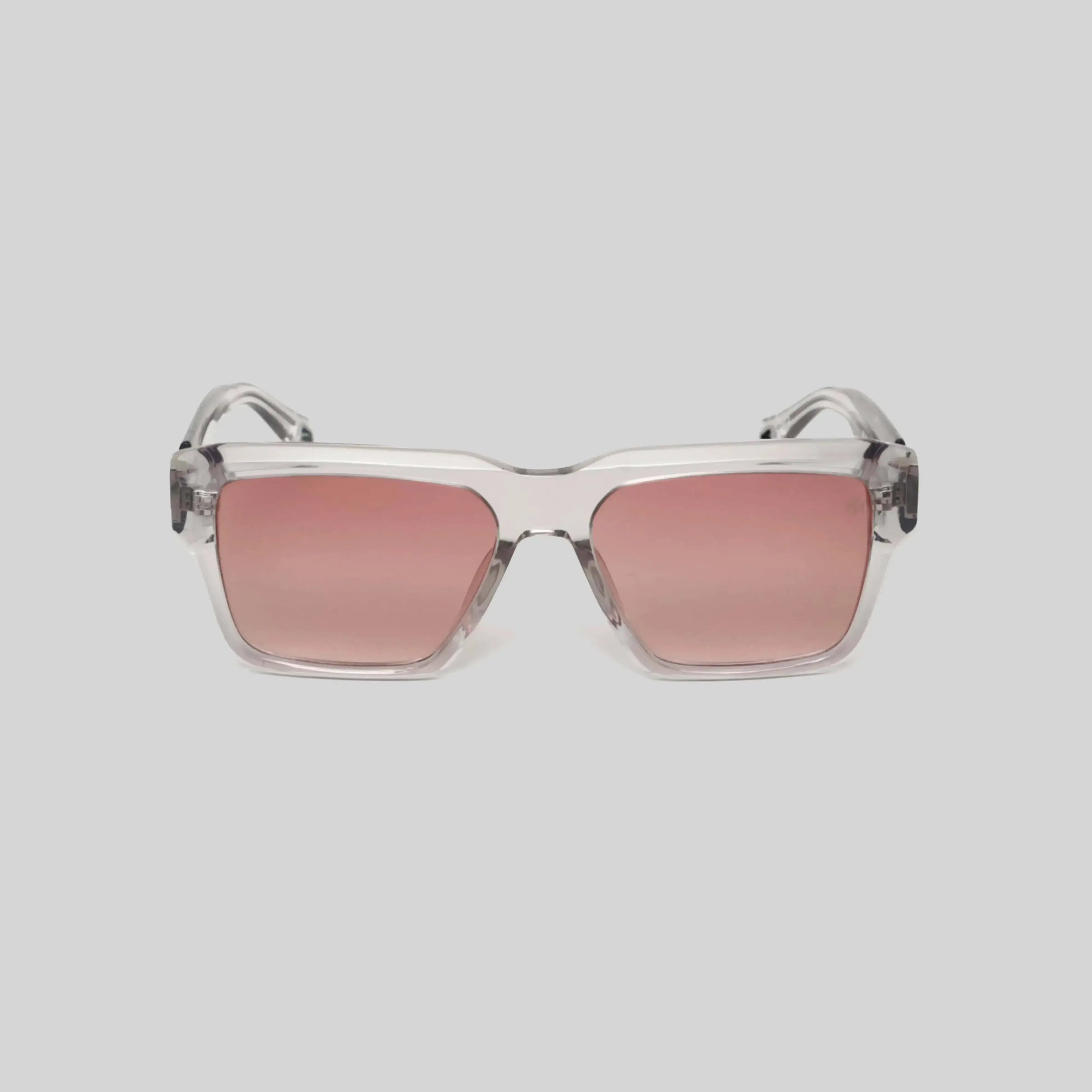 IREN SUNGLASSES TANSPARENT GRADIENT PINK - Monastery
