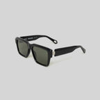 IREN SUNGLASSES SHINY SILVER GRADIENT GREY - Monastery