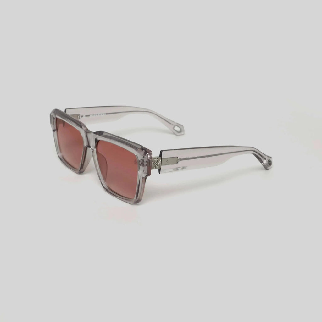 IREN SUNGLASSES TANSPARENT GRADIENT PINK - Monastery