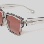 IREN SUNGLASSES TANSPARENT GRADIENT PINK - Monastery