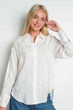 Blusa Millibon Mangas Largas Estampado para Damas