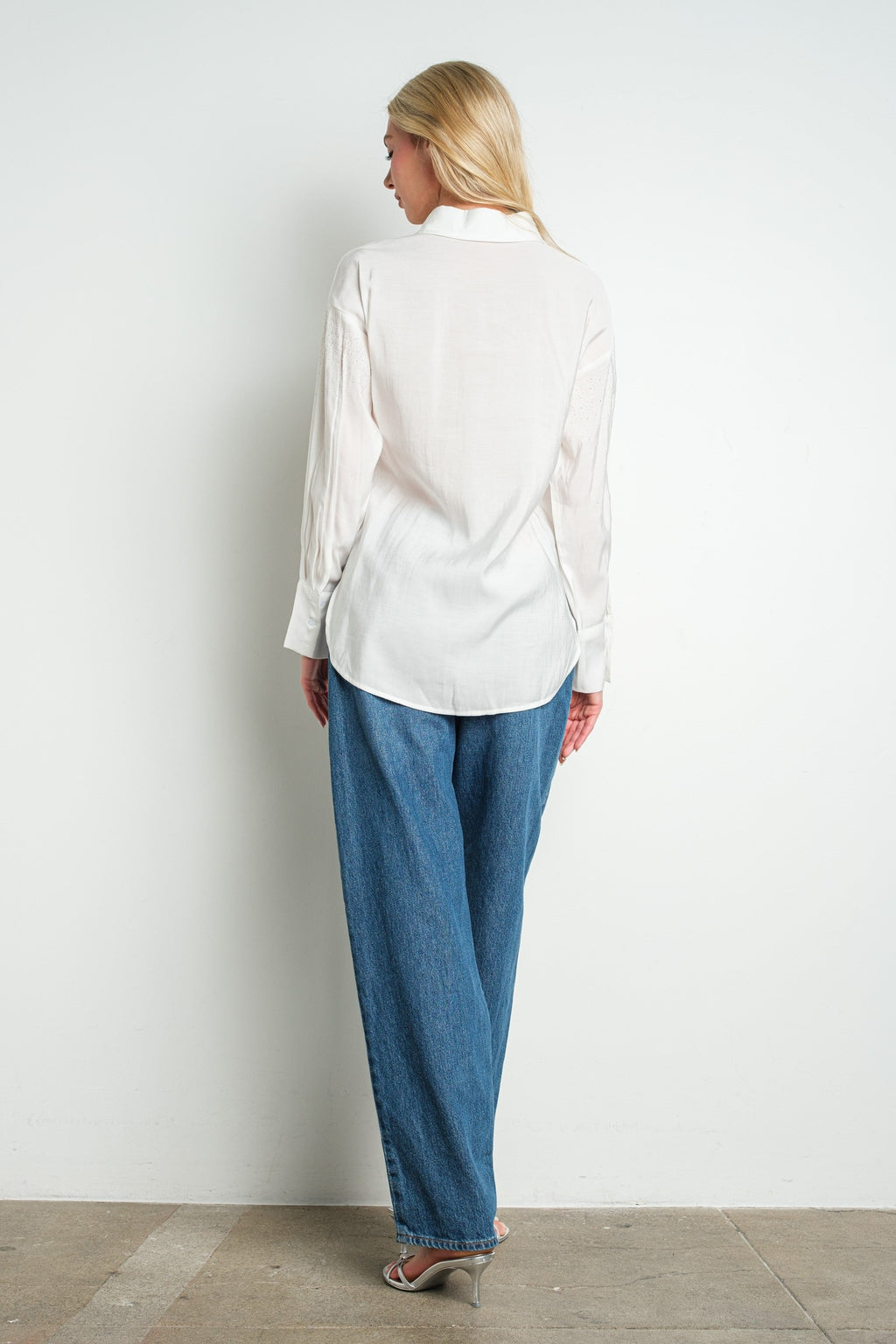 Blusa Millibon Mangas Largas Estampado para Damas