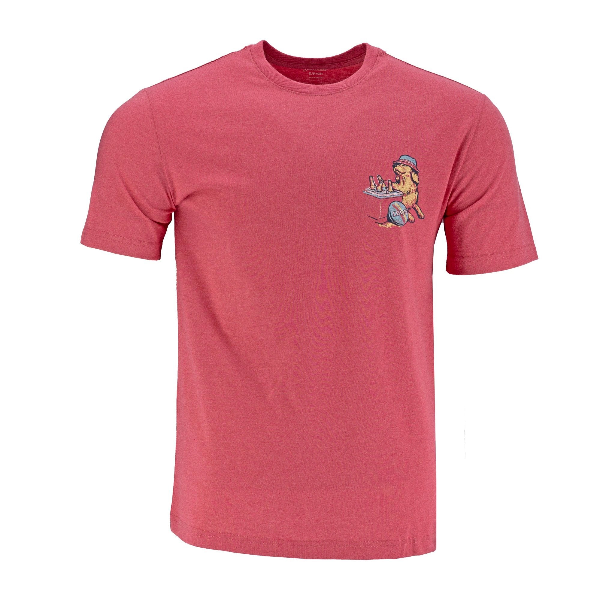 Camiseta Izod Mangas Cortas Estampada Para Caballeros by Izod