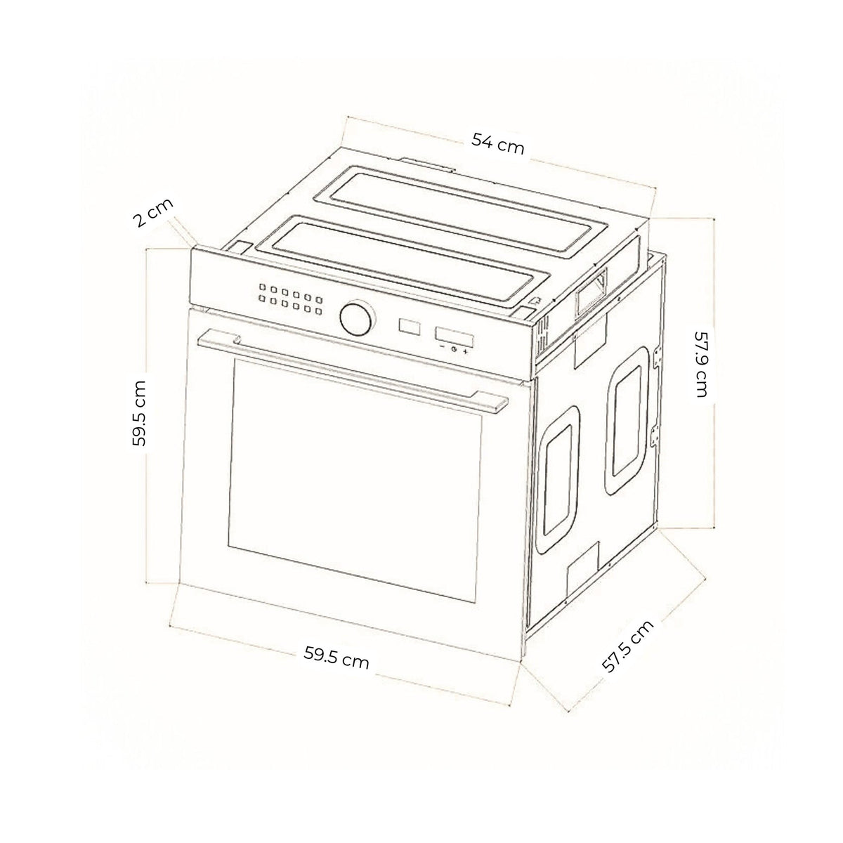 Horno DRIJA INDICO 60 AIR