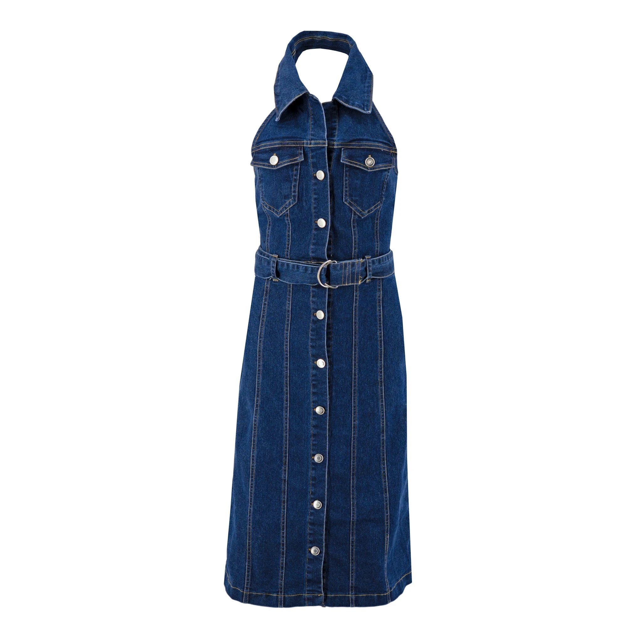 Vestido Jolie & Joy Jeans Cinturon Para Damas by Jolie & Joy