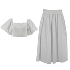 Conjunto Jolie & Joy Mangas Cortas Liso Para Damas by Jolie & Joy