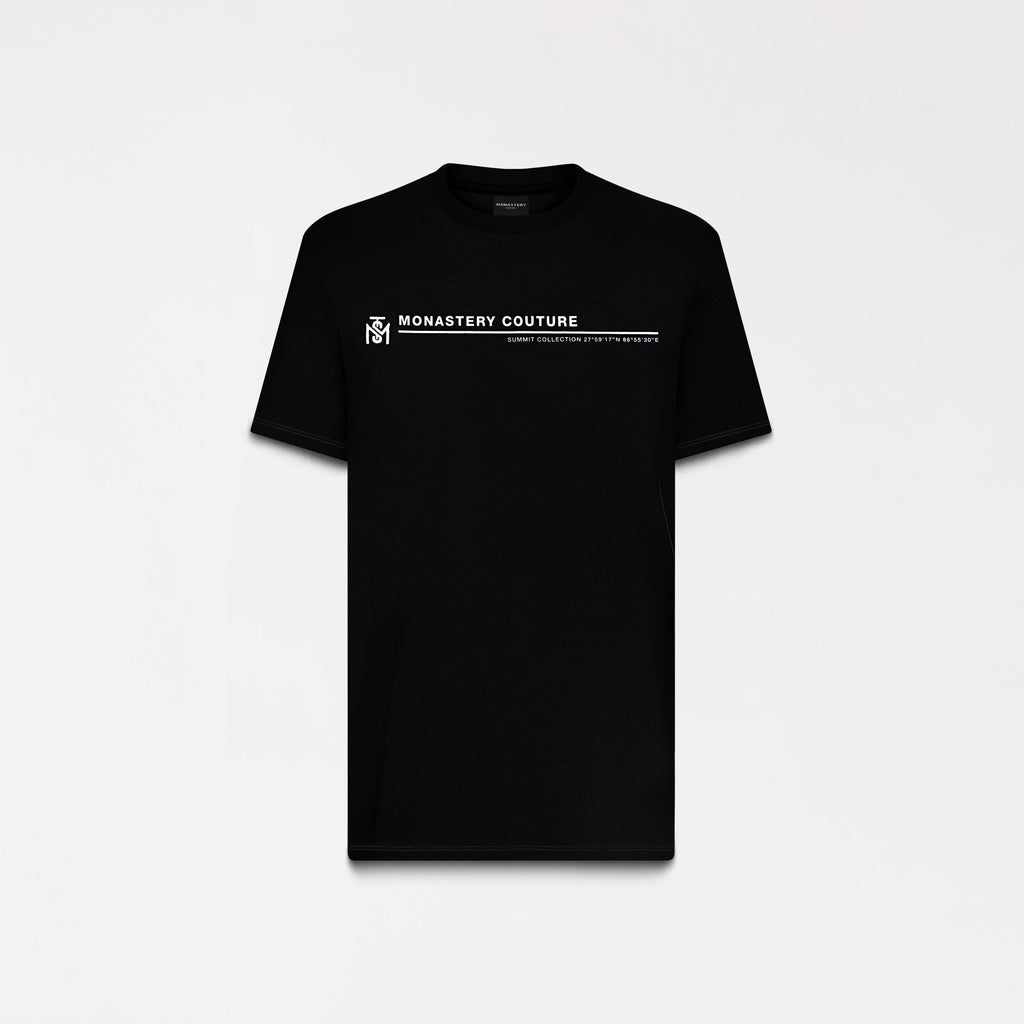 T-shirt men, color/material negro, marca Monastery – vista 1
