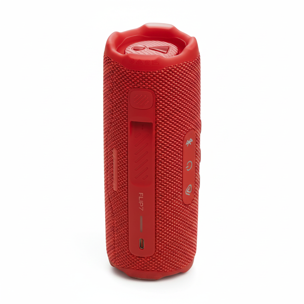 BOCINA JBL FLIP 7 WATERPROOF PORTABLE SPEAKER WIRELESS RED (MM114JBL93)