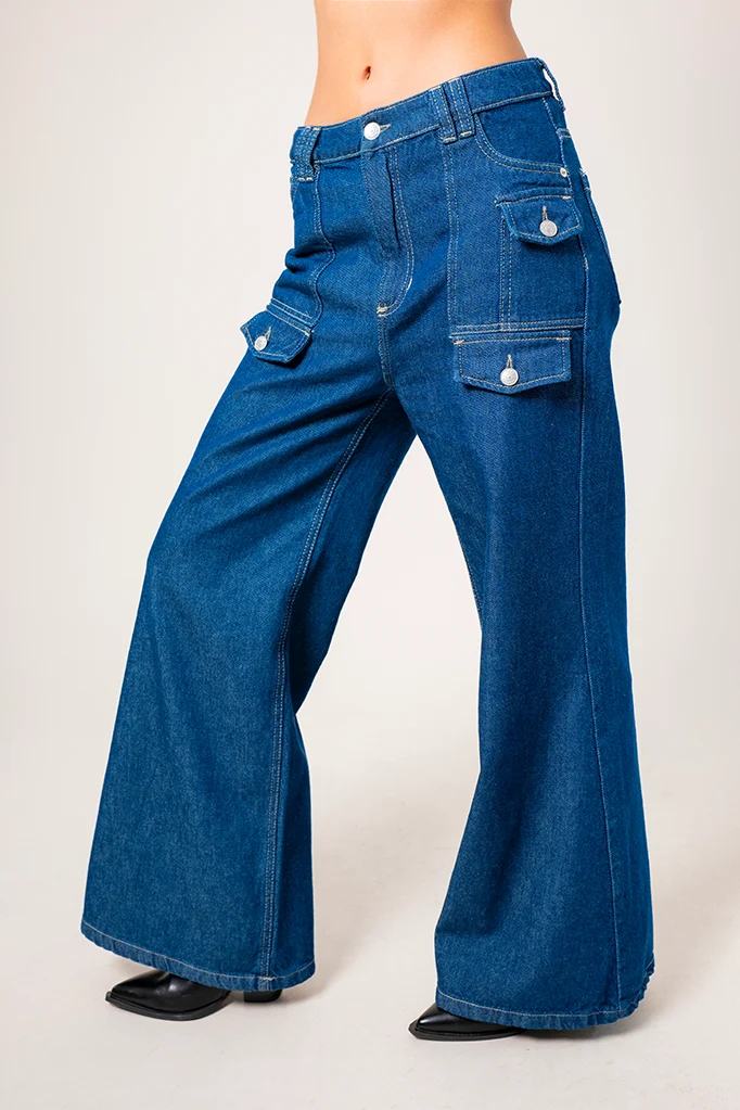 JEANS BAGGY CARGO G-M 8610.
