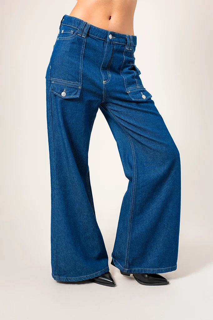 JEANS BAGGY CARGO G-M 8610.