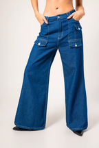JEANS BAGGY CARGO G-M 8610.