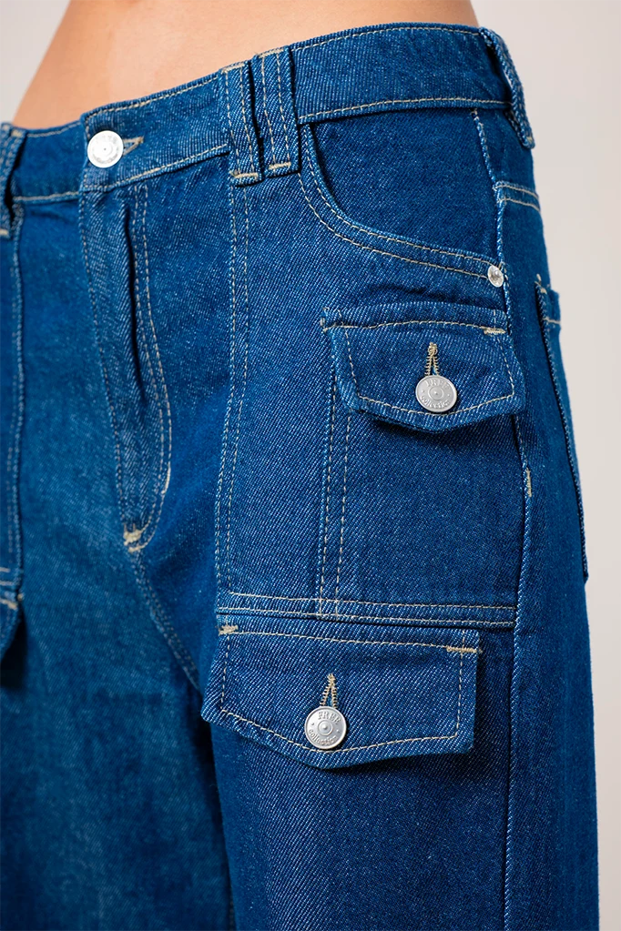 JEANS BAGGY CARGO G-M 8610.