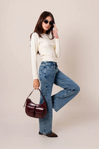 JEANS MIDI RISE CONFORT G-M 8302.