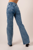 JEANS MIDI RISE CONFORT G-M 8302.
