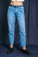JEANS MOM FIT E-M 8339 - Kliquea