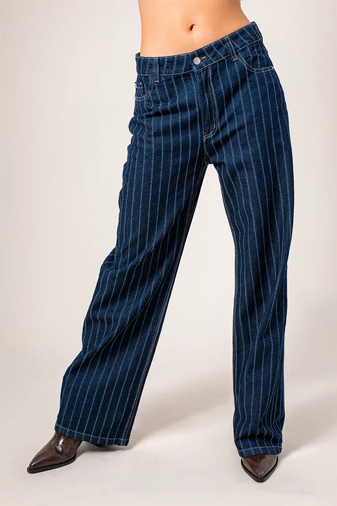 JEANS STRAIGHT RAYAS B-F 8579.