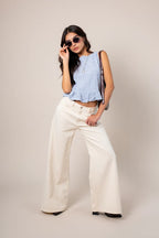JEANS WIDE LEG T-M 7434 ONE - Kliquea
