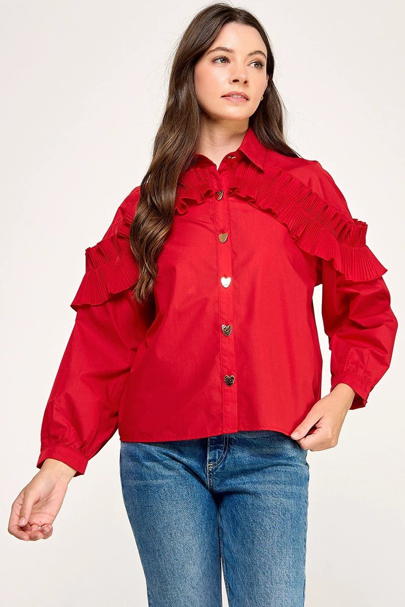 Blusa Pastel Desing Mangas Largas Lisa Para Damas by Pastel Desing