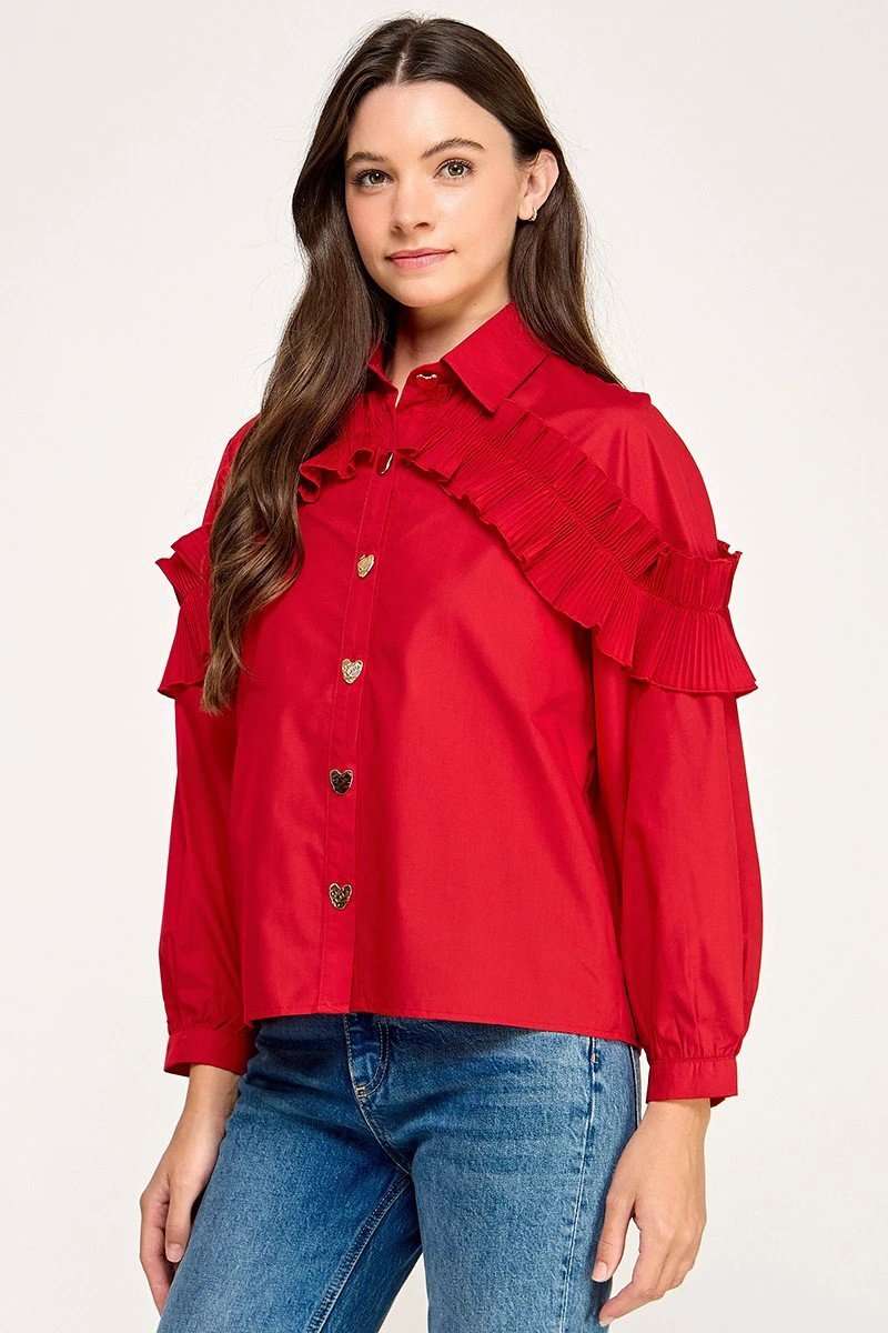 Blusa Pastel Desing Mangas Largas Lisa Para Damas by Pastel Desing