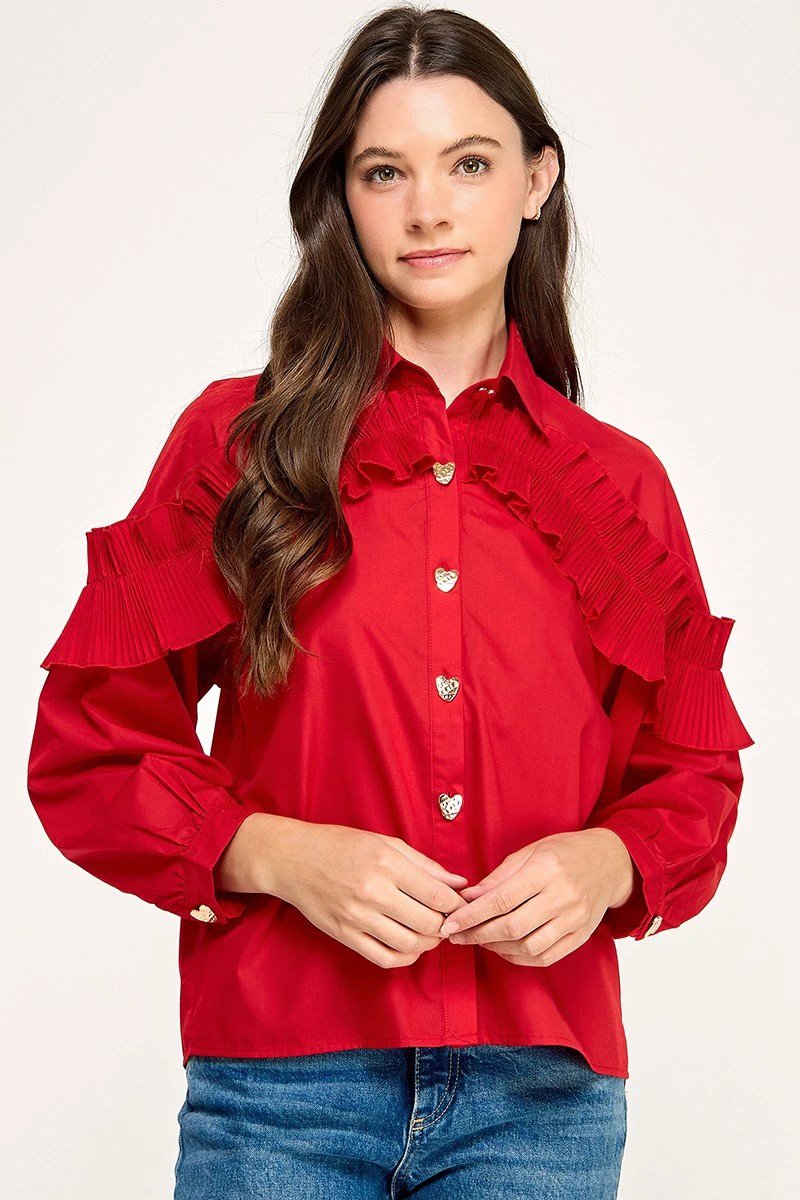 Blusa Pastel Desing Mangas Largas Lisa Para Damas by Pastel Desing