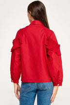 Blusa Pastel Desing Mangas Largas Lisa Para Damas by Pastel Desing