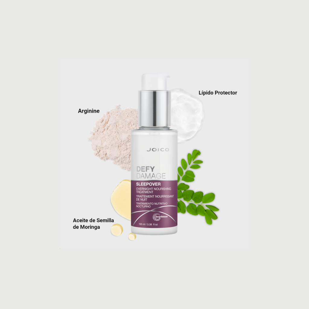JOICO DEFY DAMAGE SLEEPOVER TRATAMIENTO NUTRITIVO NOCTURNO 100 ML