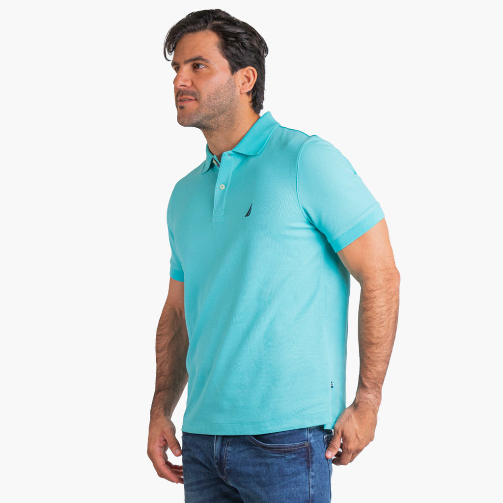 Poloshirt Nautica Mangas Cortas Liso para Caballeros