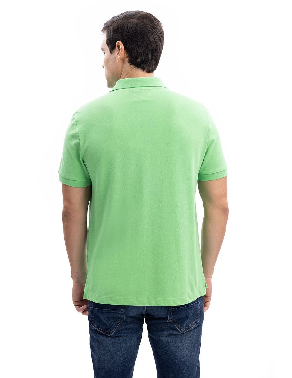 Poloshirt Nautica Mangas Cortas Liso Para Caballeros by Nautica