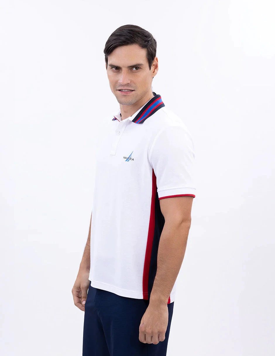 Poloshirt Nautica Mangas Cortas Combinado Para Caballeros by Nautica