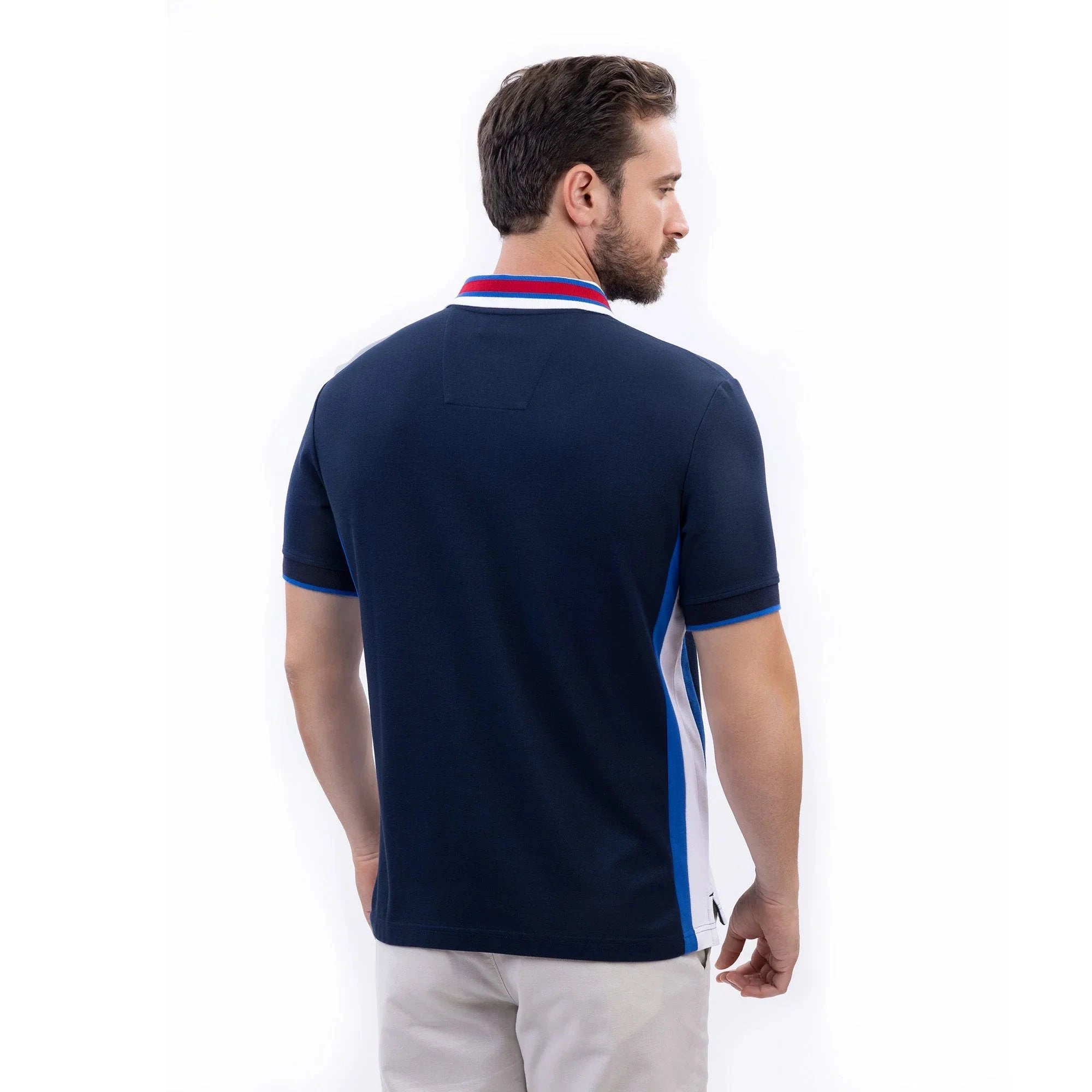 Poloshirt Nautica Mangas Cortas Combinado Para Caballeros by Nautica