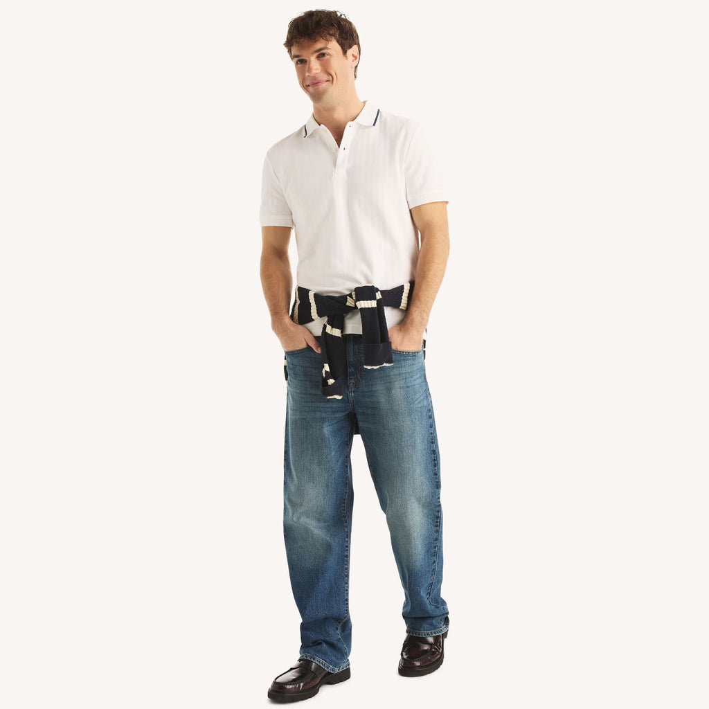Poloshirt Nautica Mangas Cortas Rayas para Caballeros