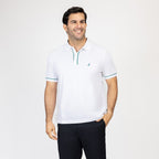 Poloshirt Nautica Mangas Cortas Liso para Caballeros