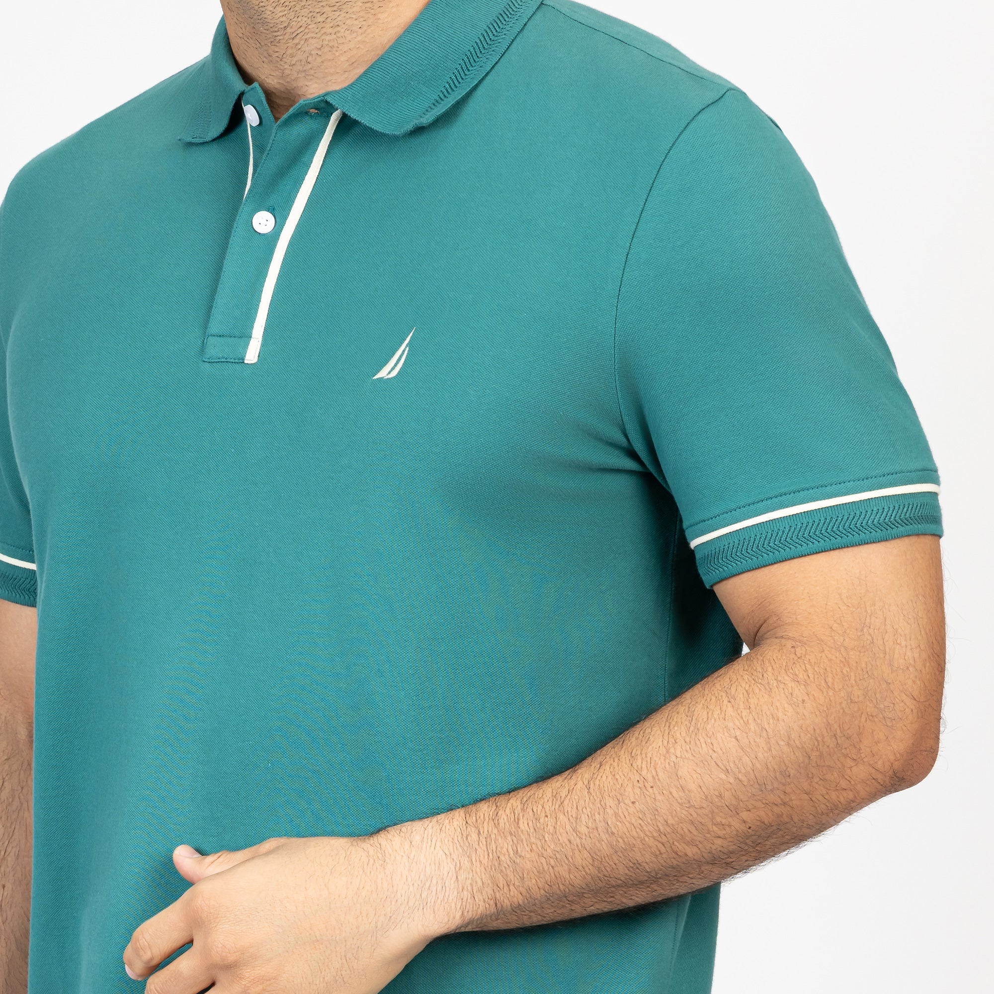 Poloshirt Nautica Mangas Cortas Liso para Caballeros