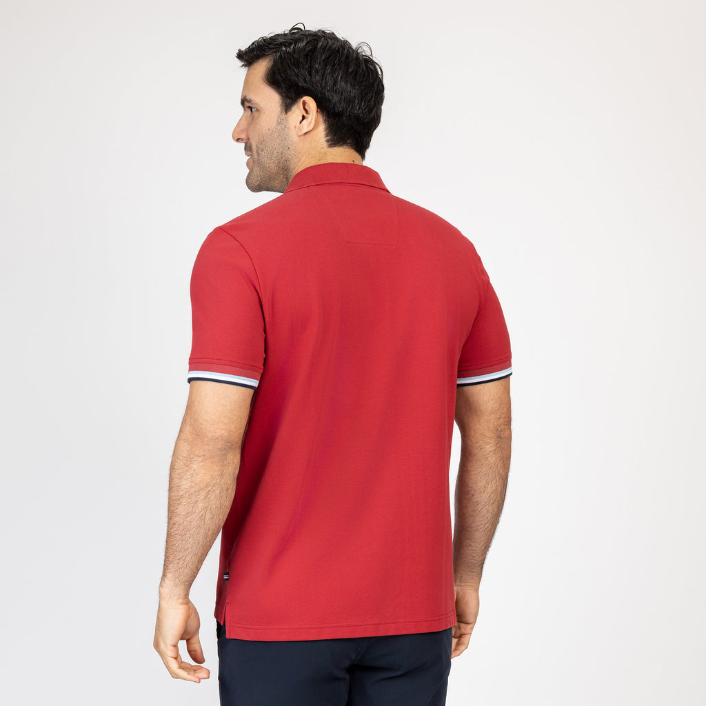 Poloshirt Nautica Mangas Cortas Liso para Caballeros