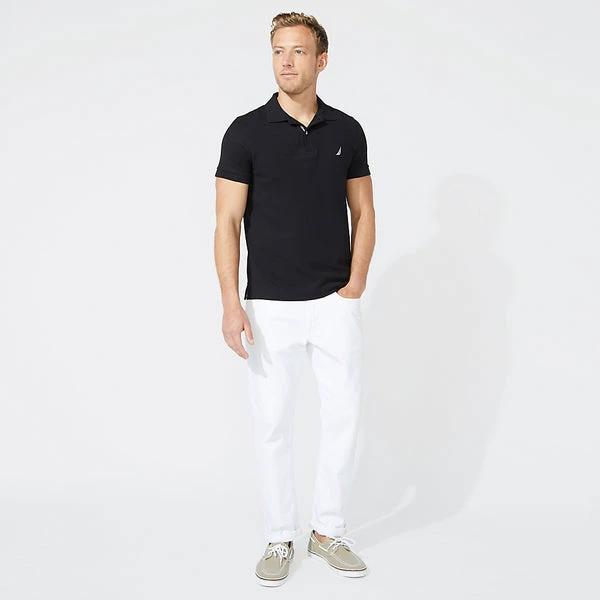 Poloshirt Nautica Mangas Cortas Liso P/ Caballeros K71006-6NR by Nautica